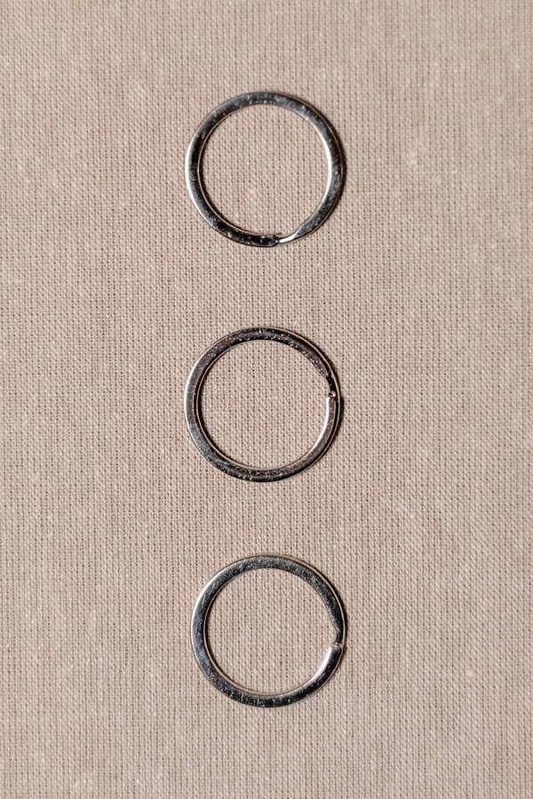 Lot d’anneaux plats pour accessoires DIY