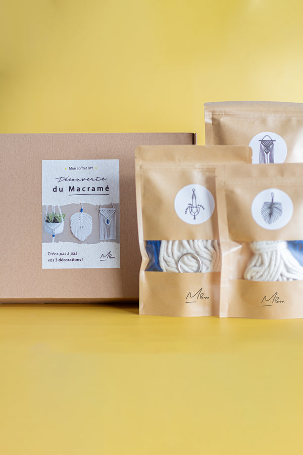 Coffret Découverte du macramé