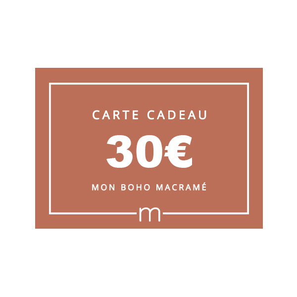 carte cadeau 30€