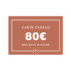 carte cadeau 80€