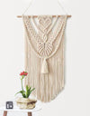 ornement mural macramé
