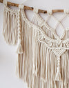 tressages détailles de macramé