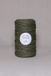 Bobine de corde à macramé 4 mm 100 mètres vert olive