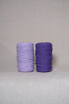 Cordes à macramé violettes