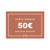 carte cadeau 50€