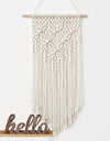 decoration macrame mural moderne