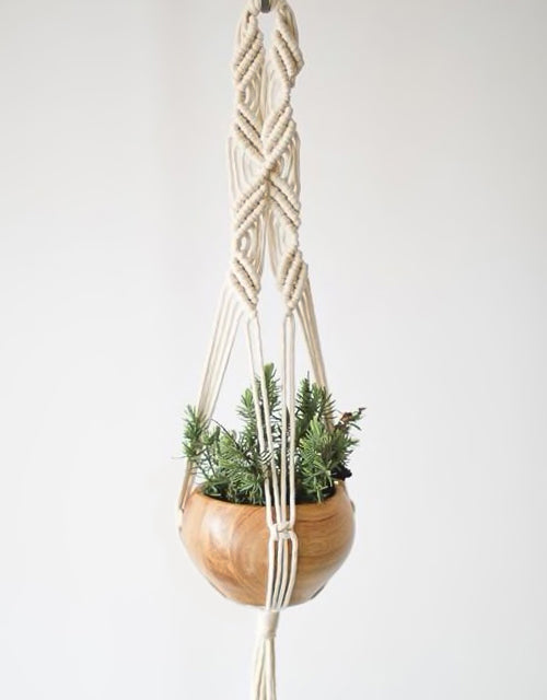 Tuto : Suspensions au crochet pour plantes façon Macramé - Très
