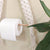 Porte-papier toilette macramé et plante grasse
